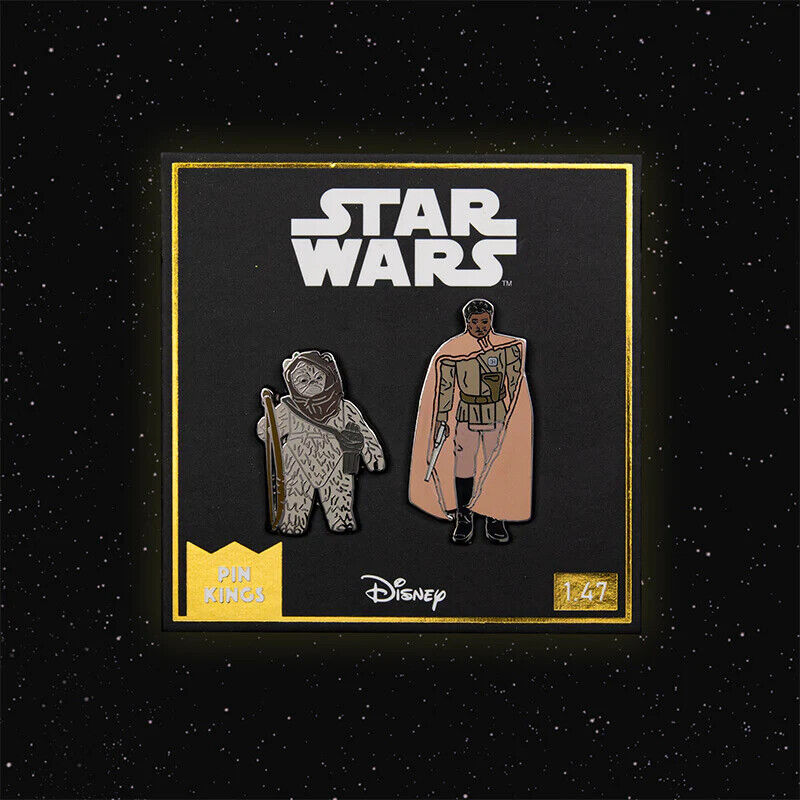 Pin Kings Star Wars Enamel Pin Badge LUKE DARTH CHUWBACCA LUCAS DISNEY OFFICIAL