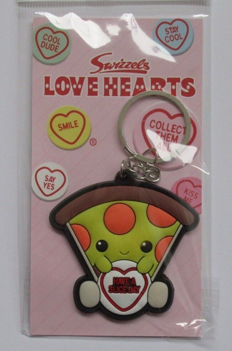 Swizzels Love Hearts - Official Keyring / Keychains (Select Design) CHOOSE YOURS
