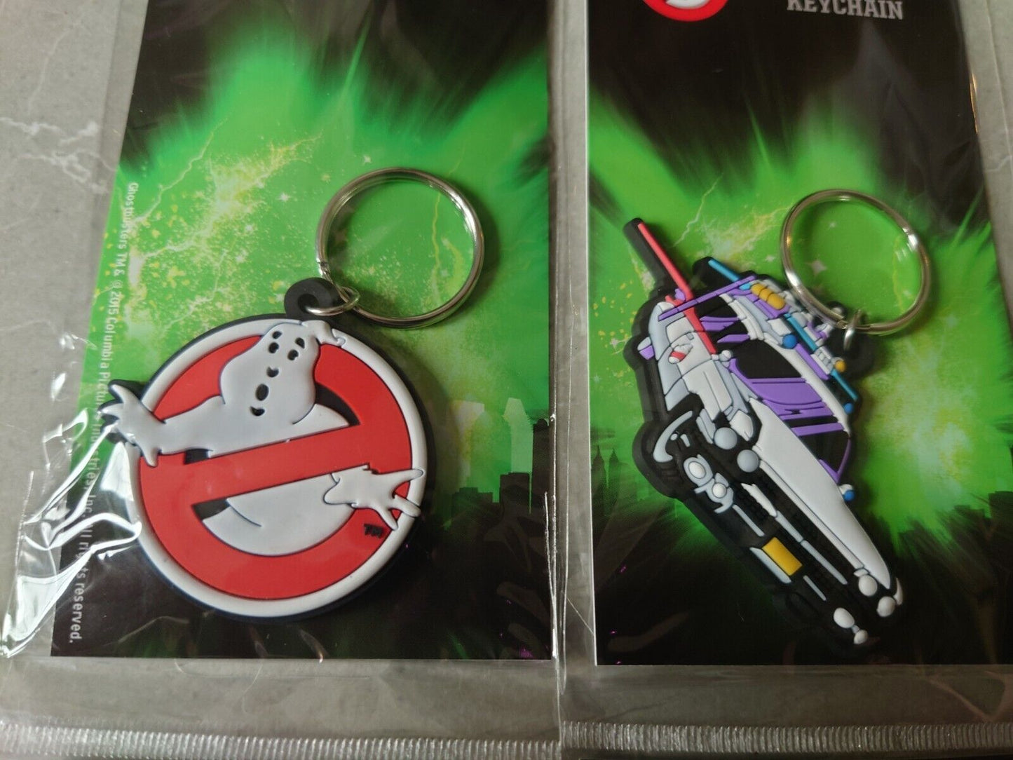 Ghostbusters Keyring Rubber Official Character Keyring Ghost Busters Keyring