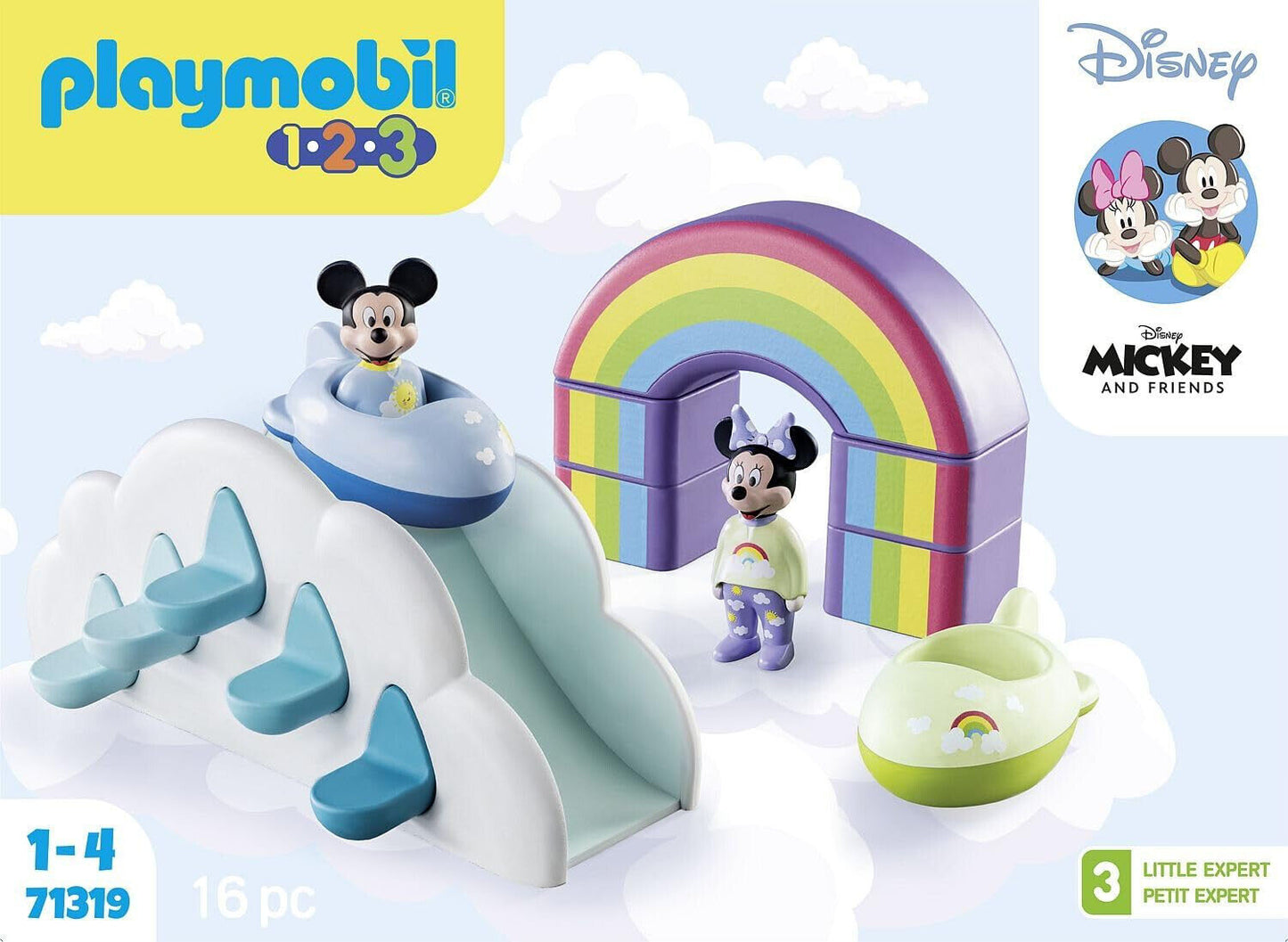 PLAYMOBIL Disney Infant Mickey's and Minnie's Home in the Clouds 71319 MOUSE