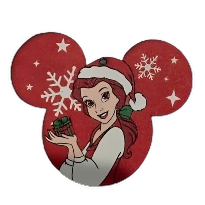 DISNEY Princess Tree Pendant Decoration XMAS KIDS CARTOON Snow white tangled