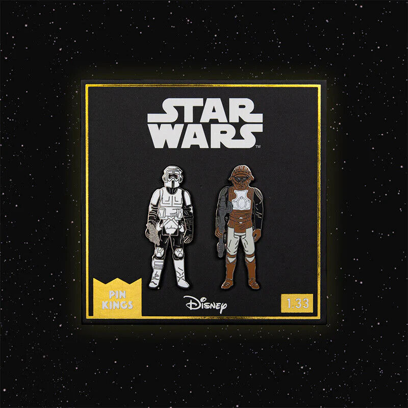 Pin Kings Star Wars Enamel Pin Badge LUKE DARTH CHUWBACCA LUCAS DISNEY OFFICIAL