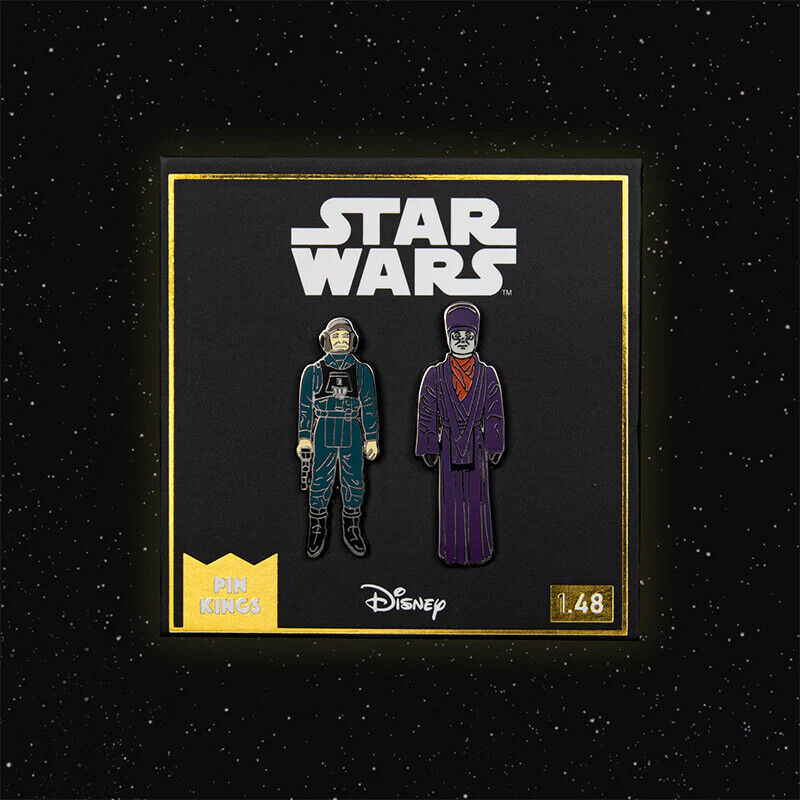 Pin Kings Star Wars Enamel Pin Badge LUKE DARTH CHUWBACCA LUCAS DISNEY OFFICIAL
