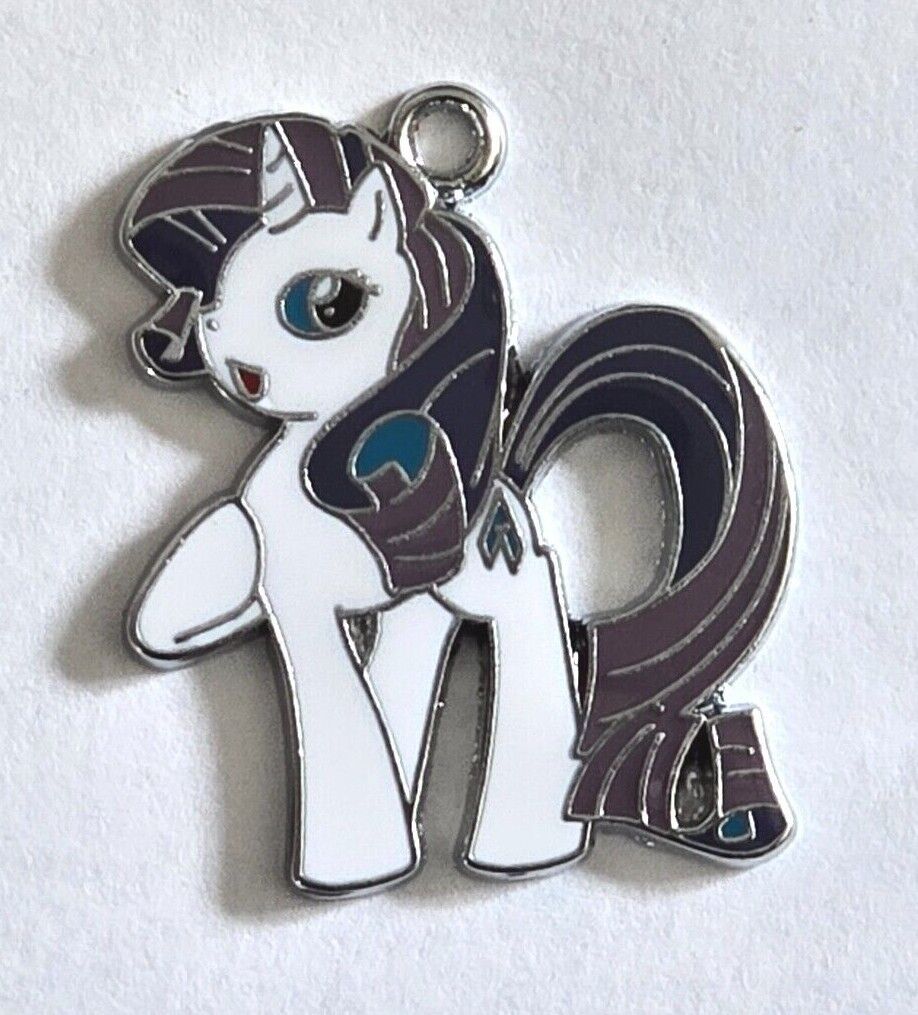 My Little Pony MLP Keyring Keychains ENAMEL moonbow netflix disney RAINBOW DASH