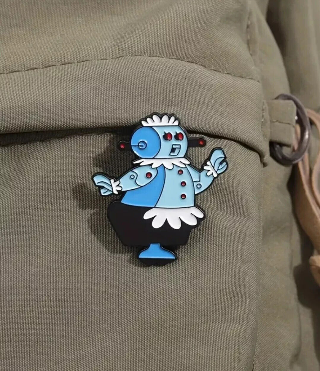 The Jetsons Enamel pin badge Robot maid Rosie Hanna Barbera TV SHOW ROBOT