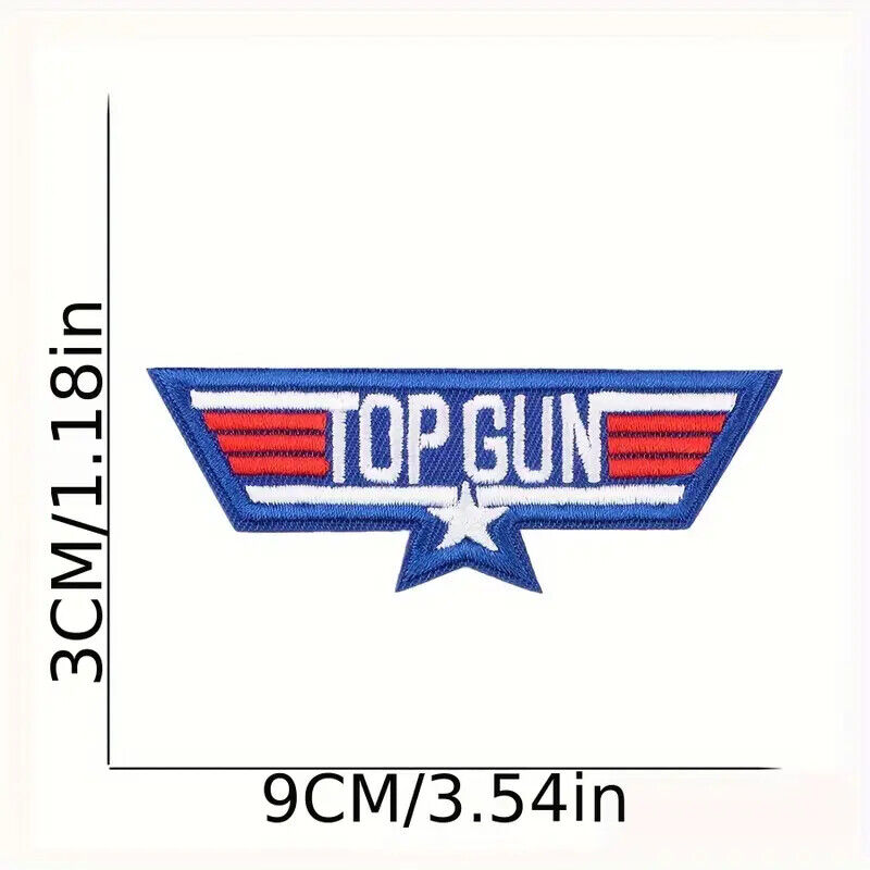 TOPGUN MAVERICK MOVIE PATCHES Military Army RAF Patch Badges Iron SEW AIRFORCE