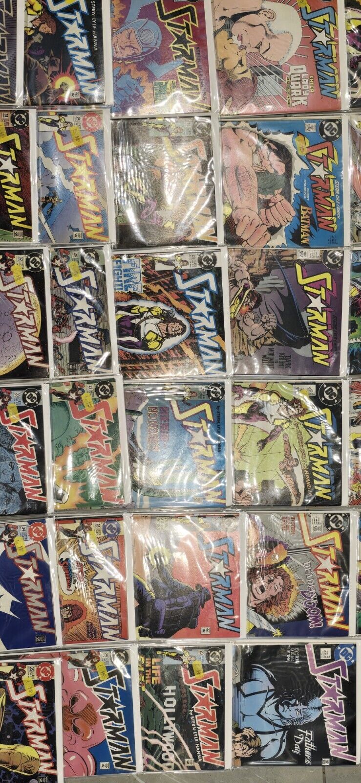 40 X STARMAN ISSUES COMIC COMICS #1-44 1988 IN COVERS MINT CONDITION HOOVER DC