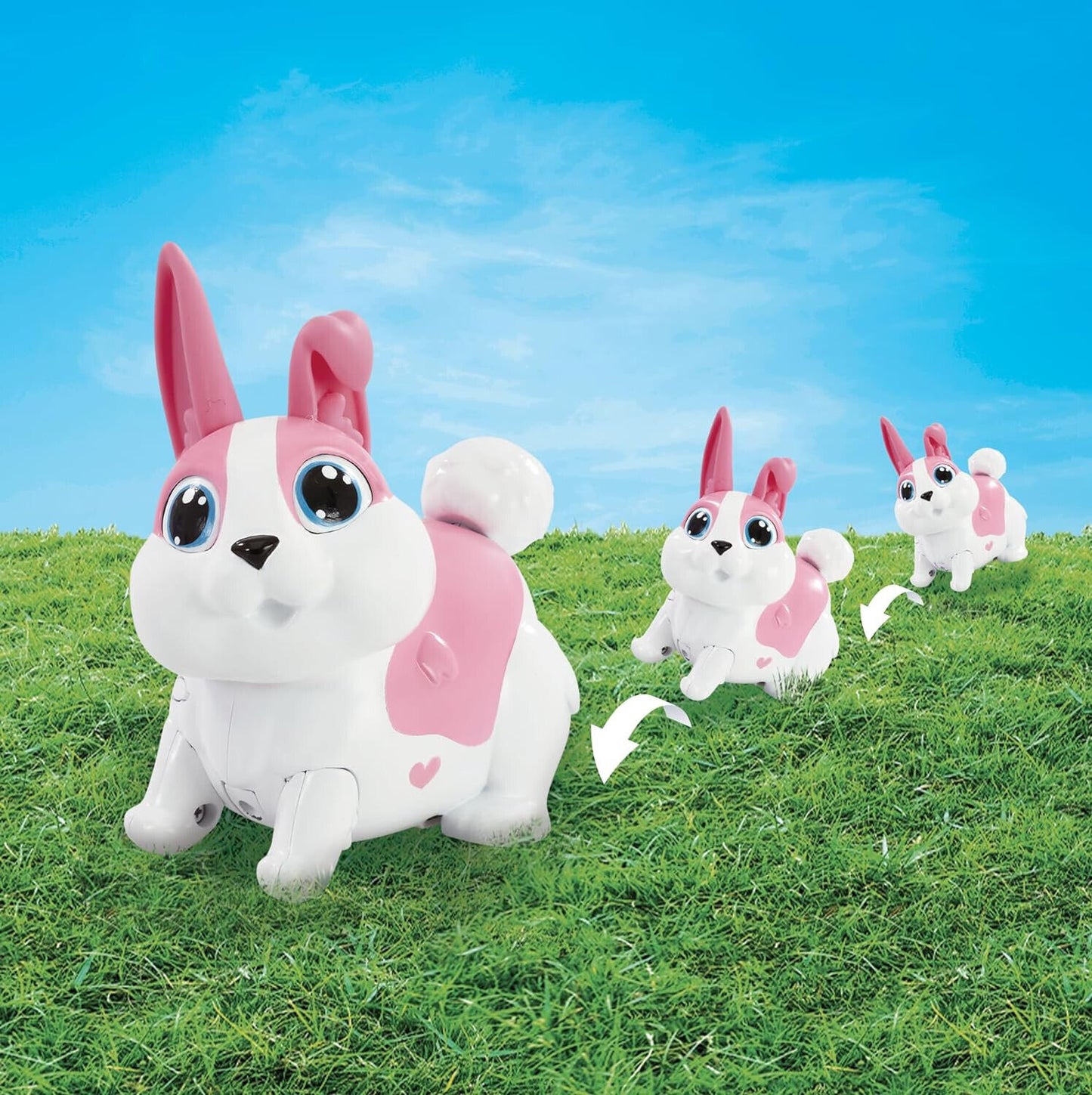 Animagic Lets Go Bunny Purple Hip Hop Bouncing Best Friend Interactive rabbit