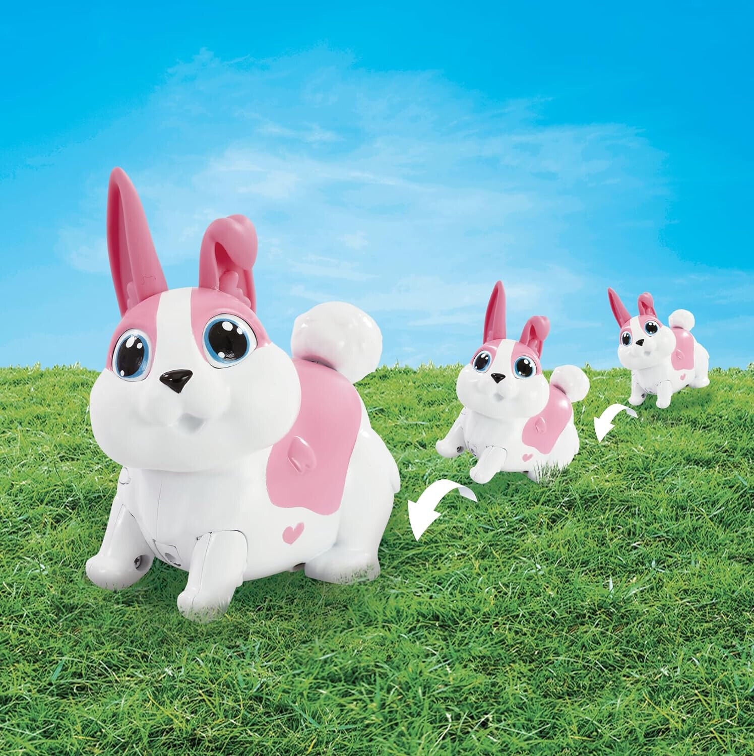 Animagic Lets Go Bunny Purple Hip Hop Bouncing Best Friend Interactive rabbit