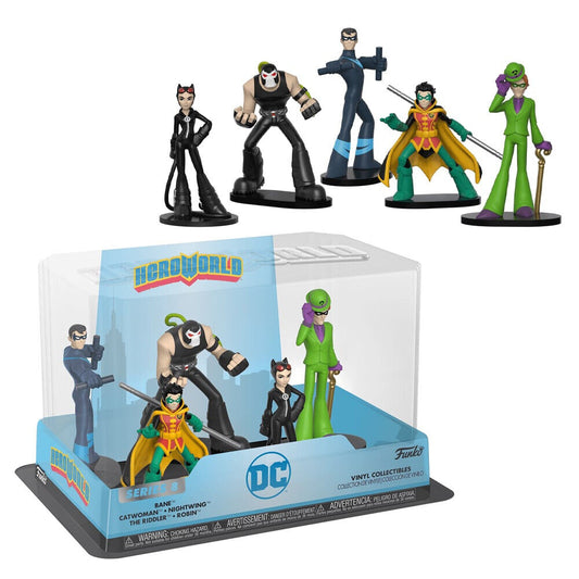DC Hero World Vinyl Collectibles Figures Set Pack Multipack Funko Series 8 