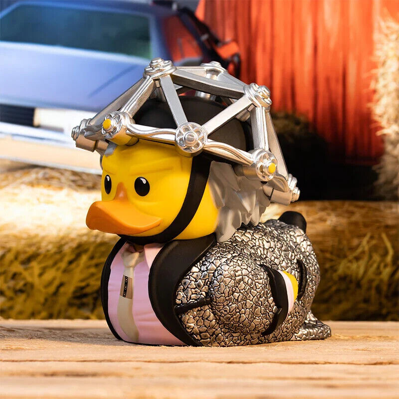 BACK TO THE FUTURE DOC BROWN 1950s TUBBZ Cosplaying DUCK COLLECTIBLE RUBBER