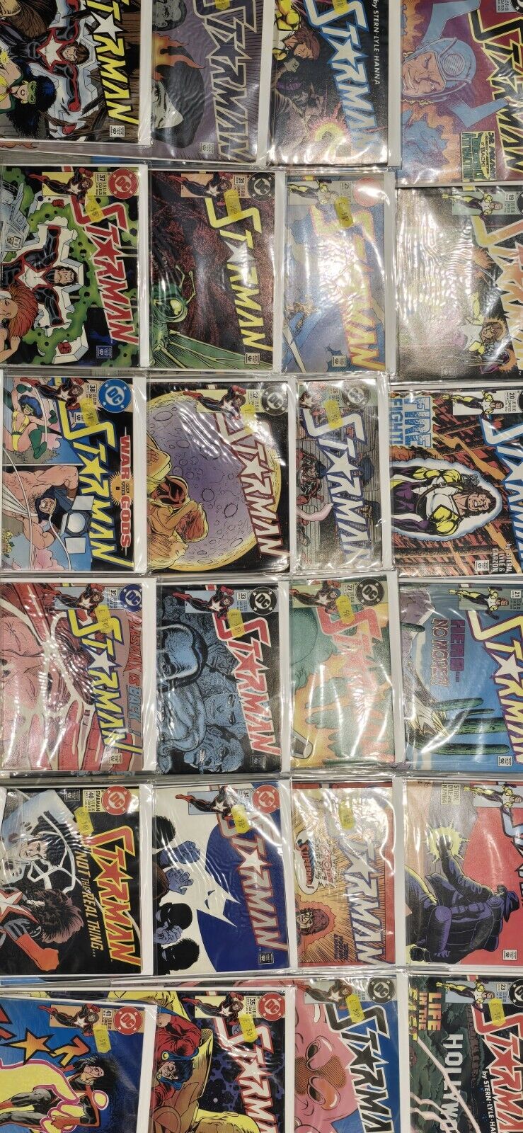 40 X STARMAN ISSUES COMIC COMICS #1-44 1988 IN COVERS MINT CONDITION HOOVER DC