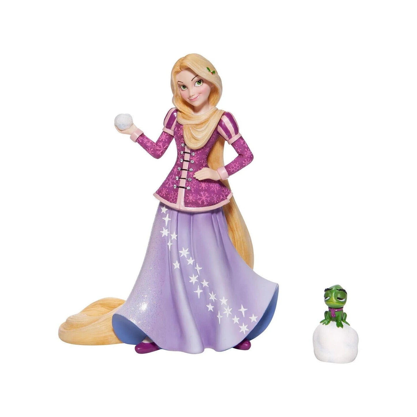 Rapunzel & PASCAL Disney Showcase Collection Holiday Princess Figurine 21CM
