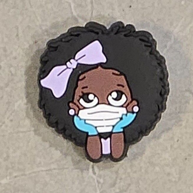 BLM Pride Black Lives Matter Jibbitz Croc Charms BLACK LIVES MATTER AFRO