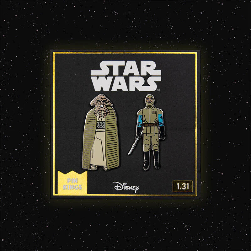 Pin Kings Star Wars Enamel Pin Badge LUKE DARTH CHUWBACCA LUCAS DISNEY OFFICIAL