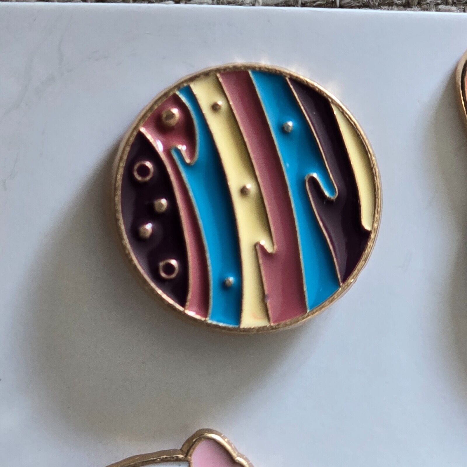 NASA Space Agency Enamel Pin Badge New planet kids stars moon rocket alien