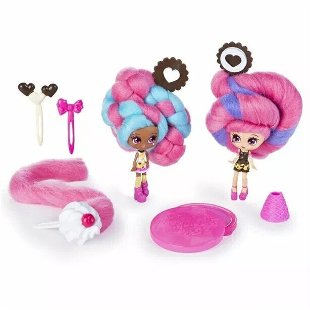 Candylocks Sweet Treats Bff 2 Pack Girls Playset Gift ICE CREAM CHOCO TOY XMAS