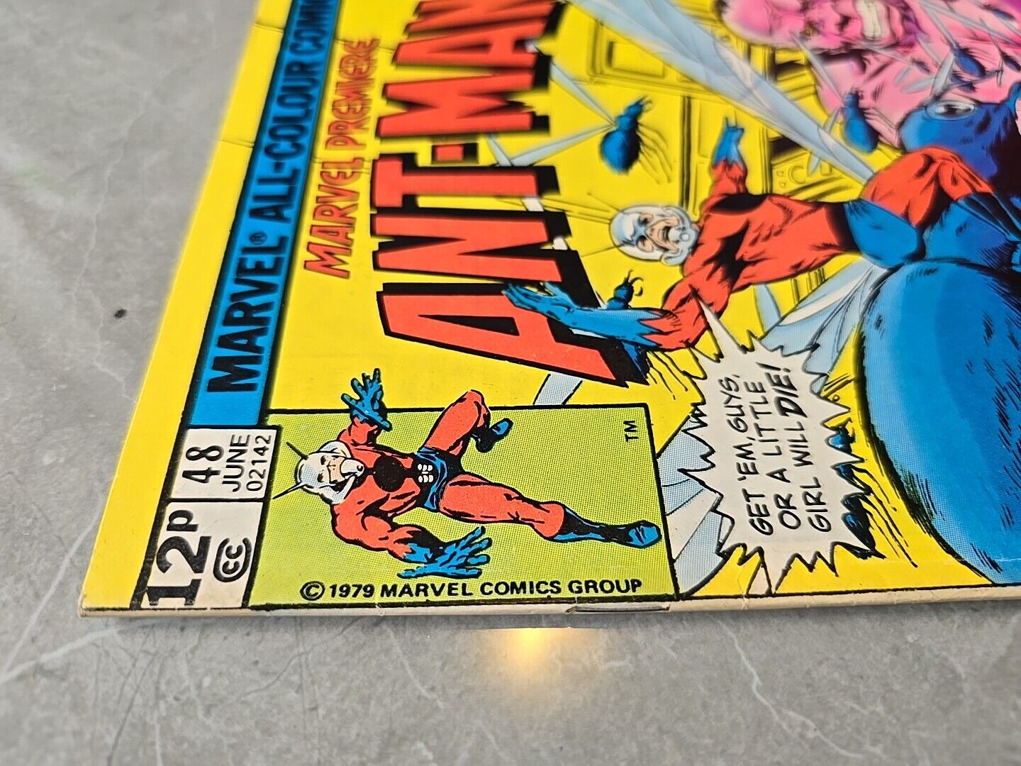 Marvel Premiere Astonishing Ant-Man #48 1979 FN/VF Pence Copy 2nd Scott Lang