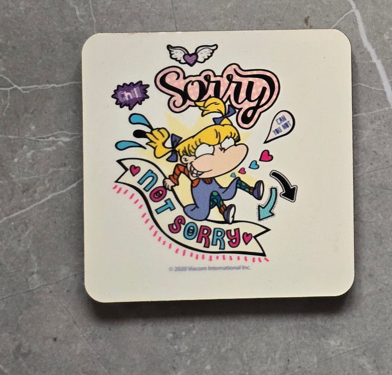 RUGRATS ANGELICA Coaster Retro TV Drinks Mat Home Kitchen TOMMY CHUCKIE PHIL NIC