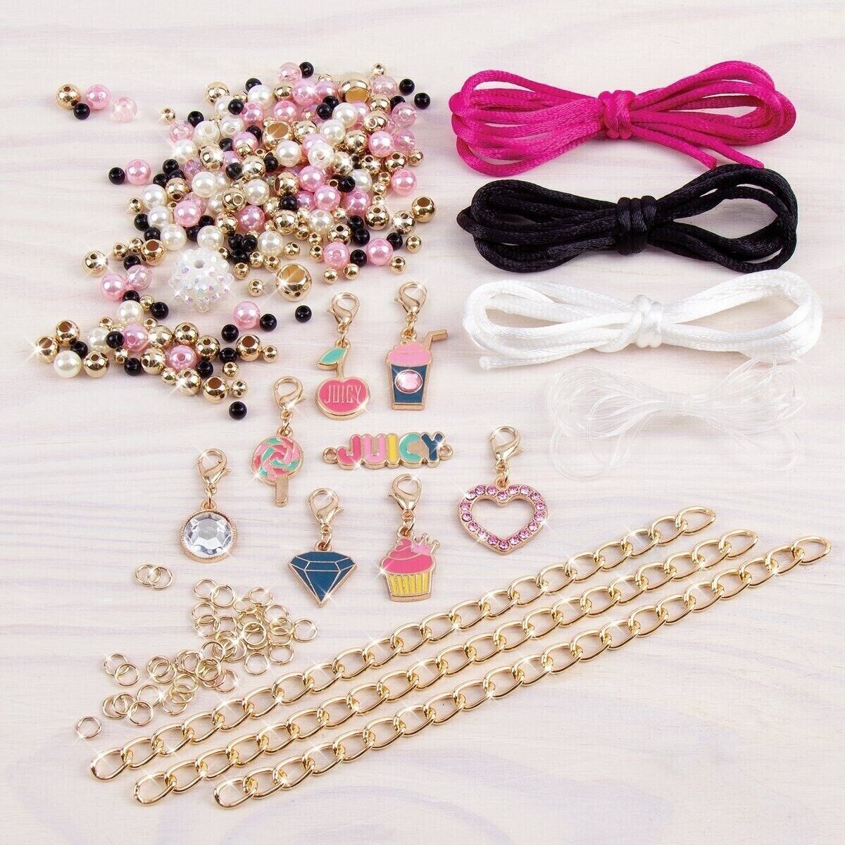 Juicy Couture Bracelet Design Set Pink And Precious 267 Piece set 8 Bracelets
