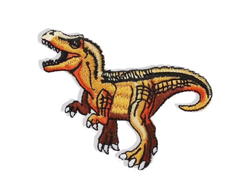 JURASSIC PARK Patch Embroidered Badge Iron Sew On Clothes T Shirt Bag