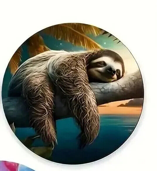 SLOTH FLOWER COASTER Coffee Tea Drink COCKTAILS HIPPIE SCENE BABY