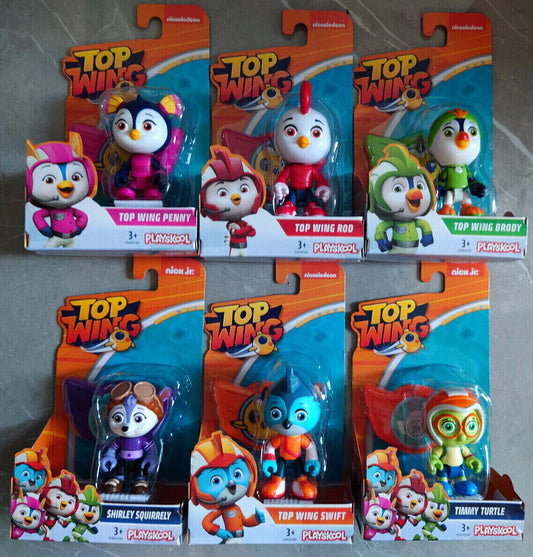 Top Wing Character Figure NICK JR ROD PENNY SWIFT TIMMY BRODY SQUIRRELY