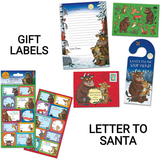 The Gruffalo's Child Christmas Letter to Santa and Gift Labels Xmas
