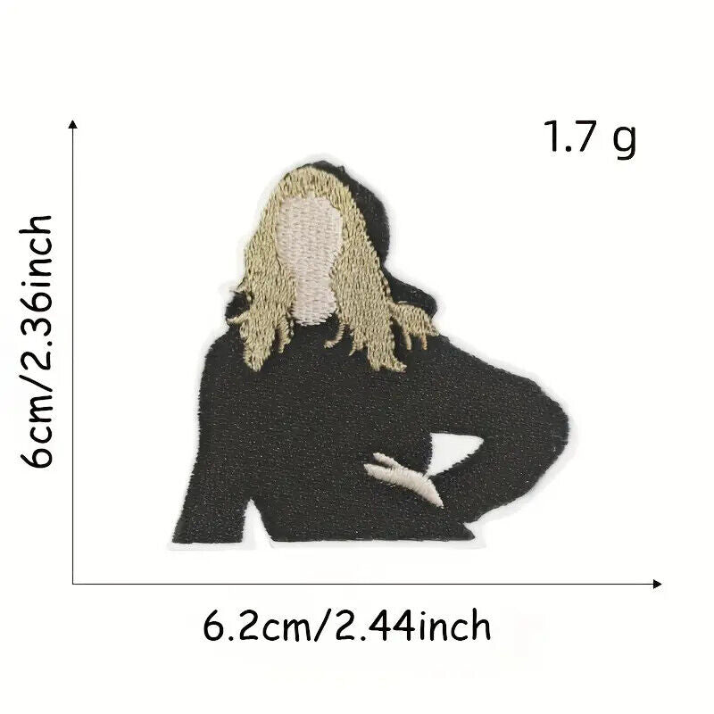 Taylor Swift 3" iron on patch PATCHES MUSIC SWIFTY GUITAR STAR COUNTRY