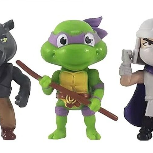 3D Teenage Mutant Ninja Turtles TMNT Keyring Keychain Donatello LARGE SPLINTER