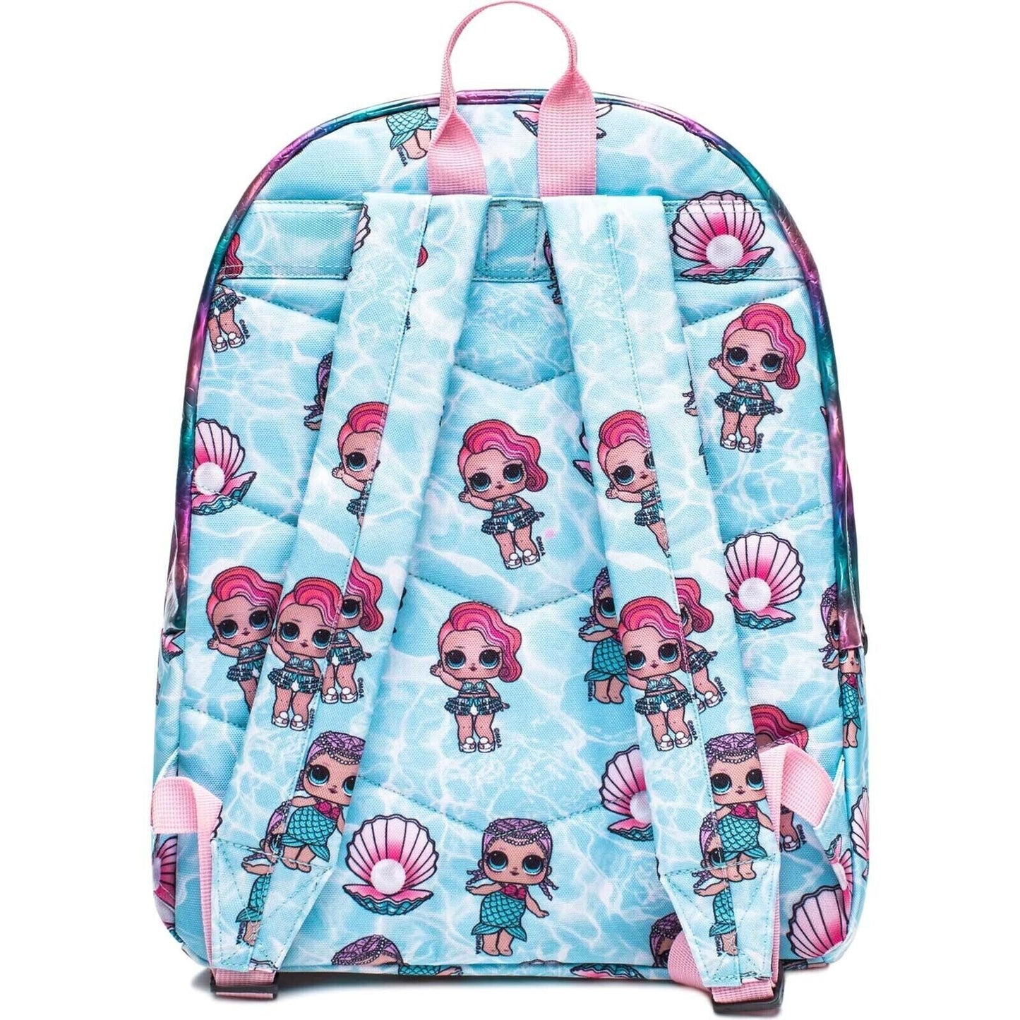 Hype x L.O.L. Surprise Merbaby Backpack Pink Blue White LOL Doll Shell Mermaid