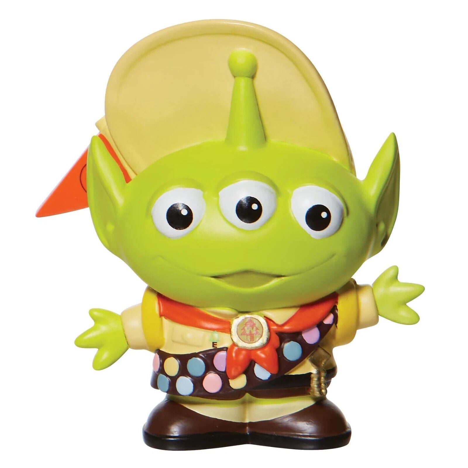 Disney Showcase Enesco ALIEN REMIX Russell Mini Figurine pixar scouts green