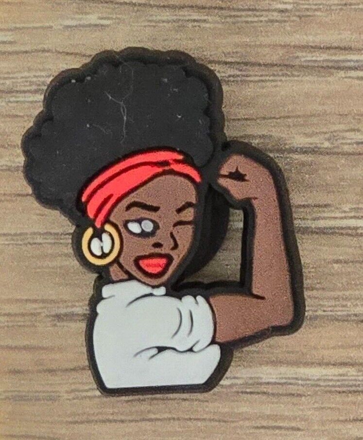 BLM Pride Black Lives Matter Jibbitz Croc Charms BLACK LIVES MATTER AFRO