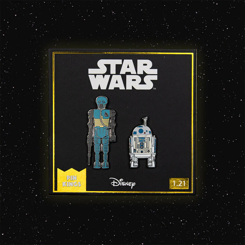 Pin Kings Star Wars Enamel Pin Badge LUKE DARTH CHUWBACCA LUCAS DISNEY OFFICIAL