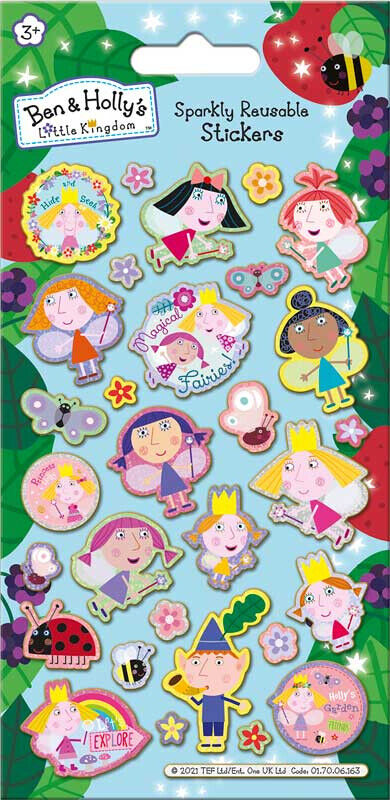 Ben & Holly's little kingdom REWARD Foiled Stickers ASSORTMENT sticker holly