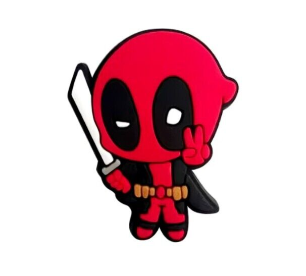 Deadpool Shoe Charms for Crocs DIY Shoe Decorations UK MOVIE MARVEL
