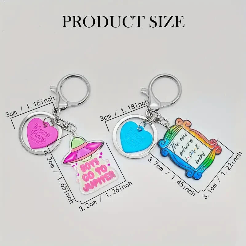 To My Man LOVE Engraved Keychain Keyring Gift Anniversary Valentines FRIENDS