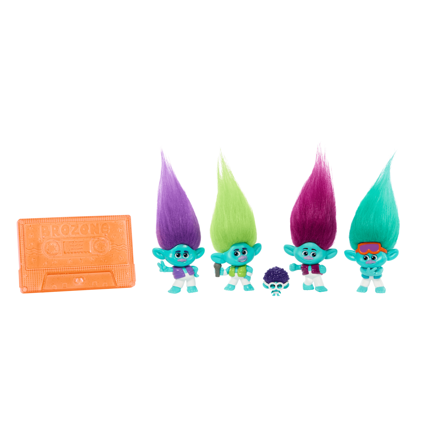 DreamWorks Trolls Band Together BroZone On Tour Set with 5 Small Dolls NETFLIX