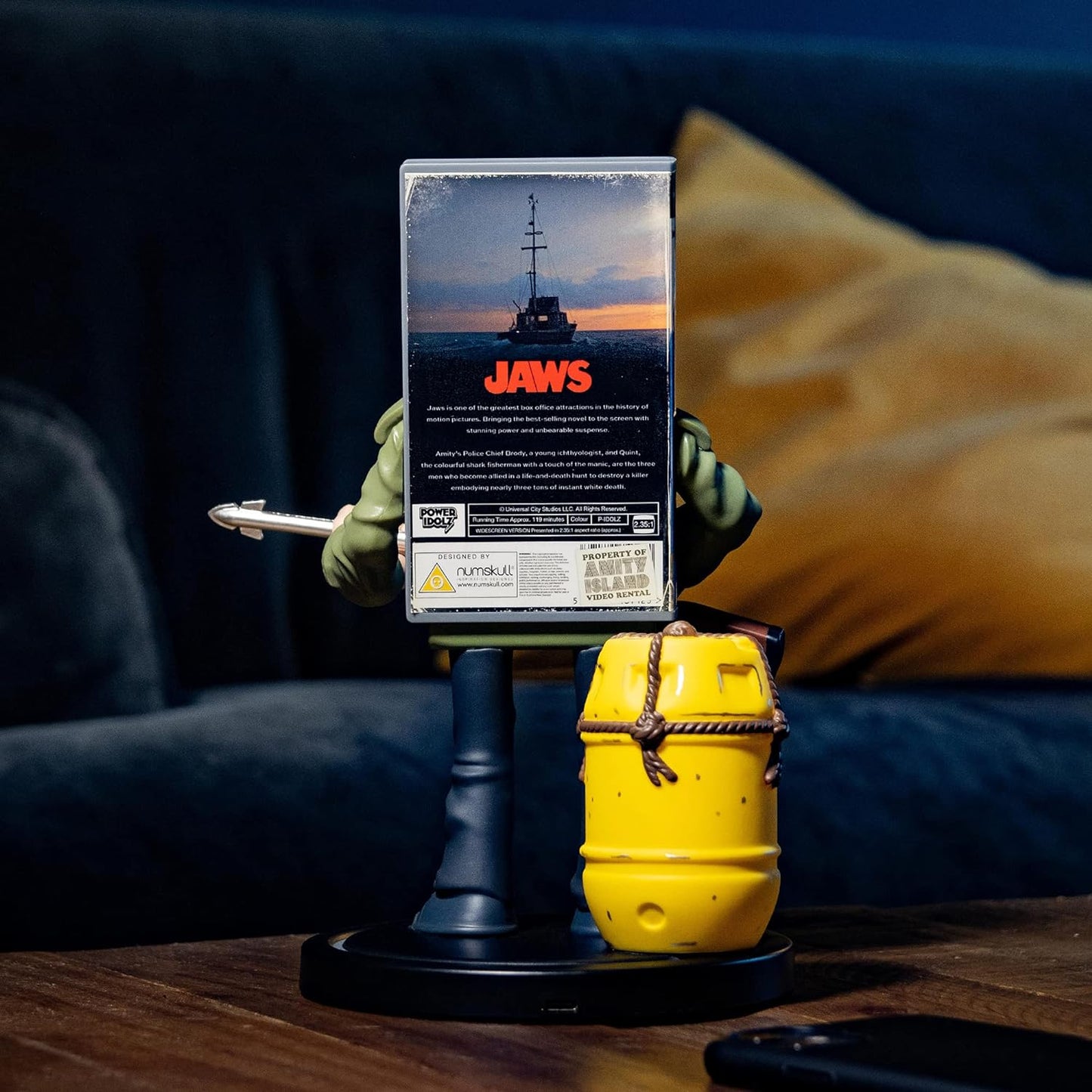 SOSJAMS Power Idolz Jaws Wireless Charging Dock With Speargun