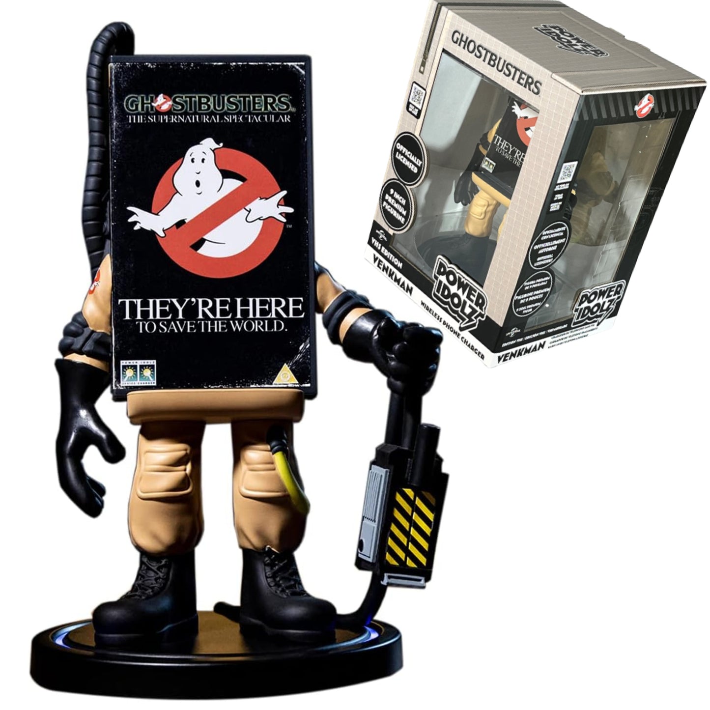 SOSJAMS Power Idolz Ghostbusters Wireless Charging Dock