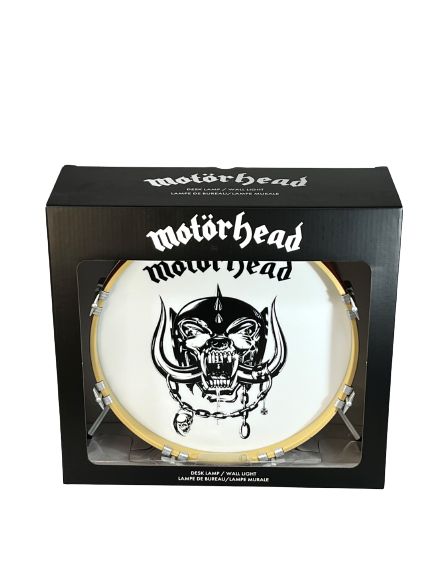 SOSJAMS Official Motorhead Drum 3D Desk Lamp Wall Light Desk Lamp